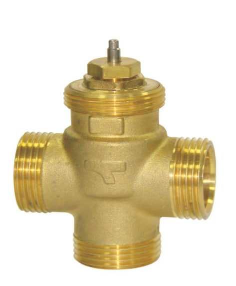 Трехходовой клапан с электроприводом