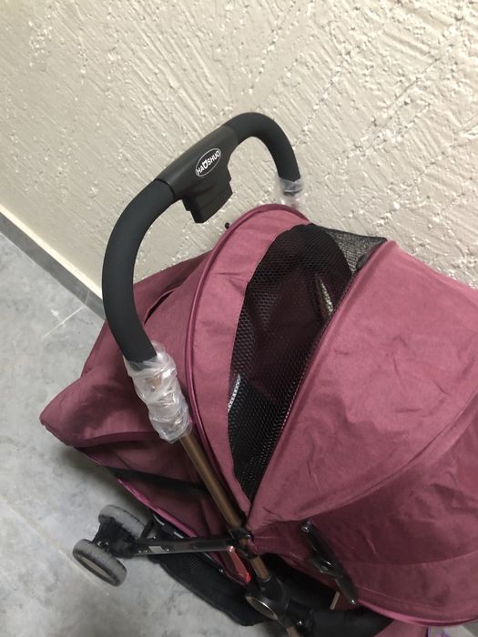 Детский велосипед и коляска