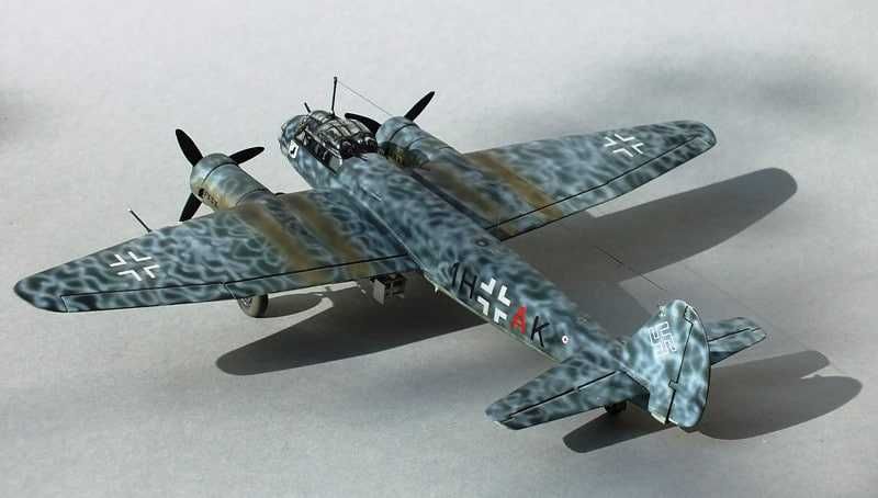 Сборная модель самолета Юнкерс Ju 88 А-17 (1/72 Italeri)