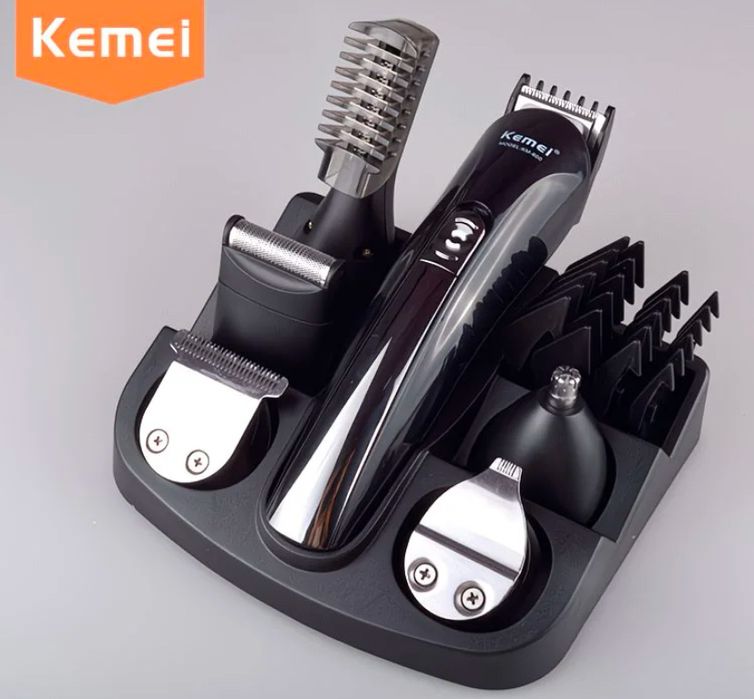 Набор машинка для стрижки волос и бороды
