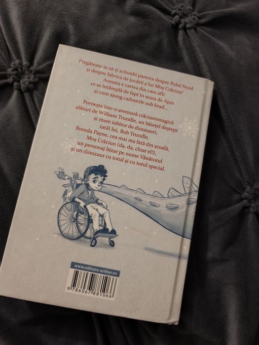 Carte pentru copii Crăciunozaurul Tom Fletcher