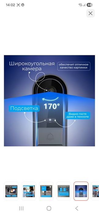 Видеодамафон смарт