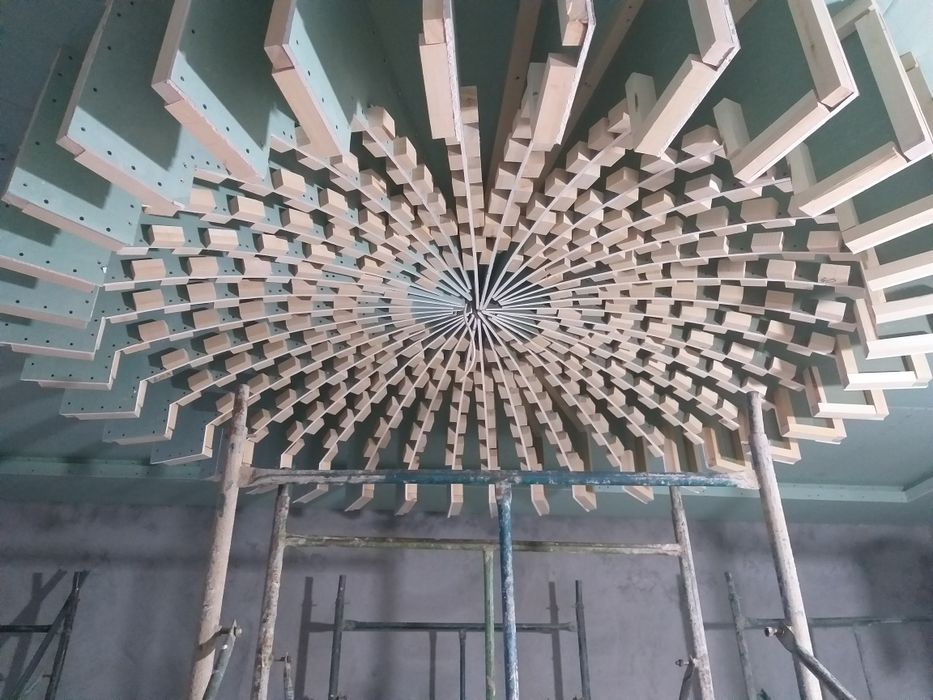 Gepsakarton, bambuk panel, dekor plas, podkulyuch xizmatlari.kafolat