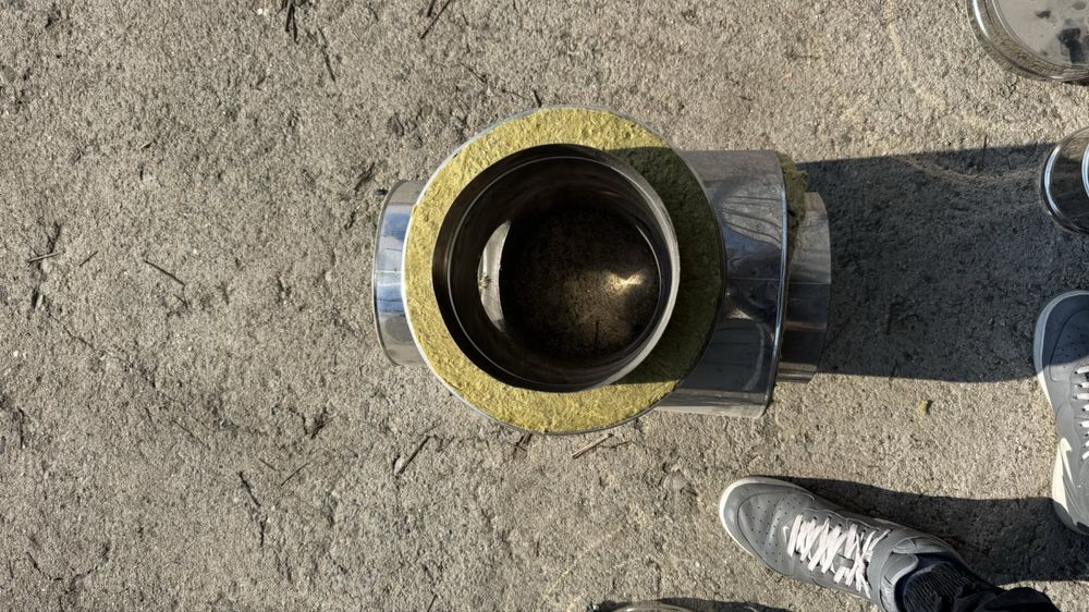 Димоотводи камини котли вата inox