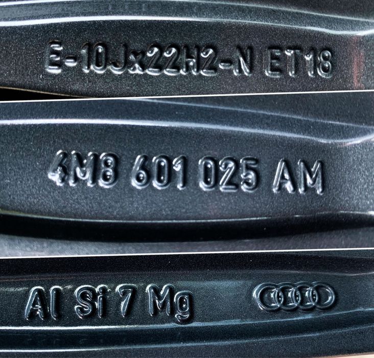 Оригинални джанти AUDI SPORT Q7 SQ7 SQ8 RSQ Ауди ABT MTM Кю 7 RS6 BBS