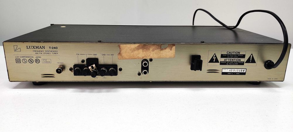 Luxman T 240 tuner radio de linie audio vintage pt amplificator