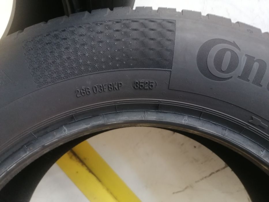 215/65/16 2 * Continental allsezon dot 3535.  6,,17mm