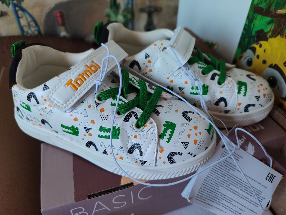 Детские кеды новые 26 размер