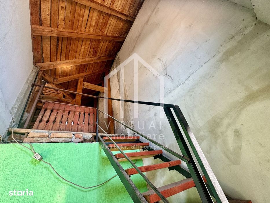 Apartament la casa, 2 camere+mansarda, 70mp utili, Terezian