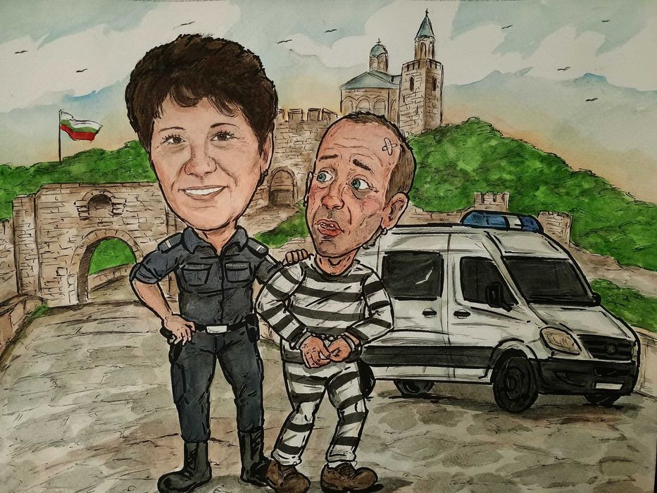 Евтина Карикатура Ръчно Рисувани Карикатури