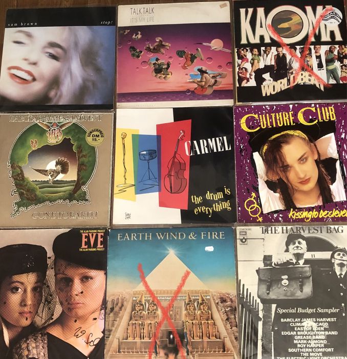 Виниловые пластинки разные жанры