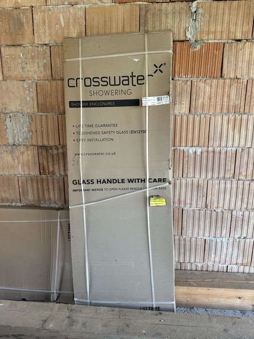 Paravan dus negru mat, 120cm cu parte mobila