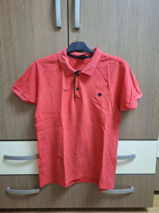 Tricou cu guler bărbați