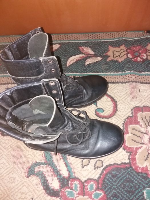 Берцы кожаные 10 тыс