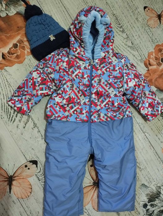 Комбинезон зимний 9-12 мес