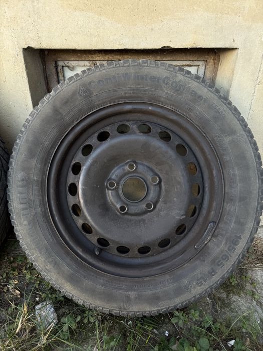 Jante tablă cu anvelope de iarnă