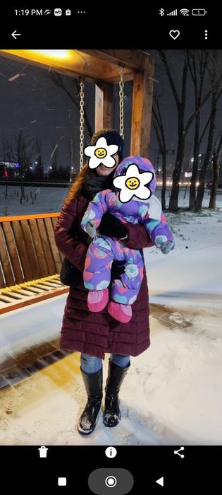 Зимний комбинезон 74 размер