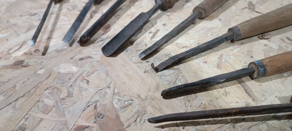 Ретро дърводелски длета