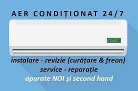 Reparatii aer conditionat incarcare freon inclusiv in weekend