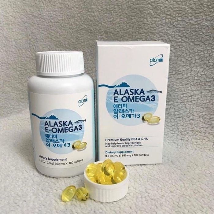 Атоми Омега 3 (Atomy Alaska Е- Omega 3) 120 капсул на 3 месяца