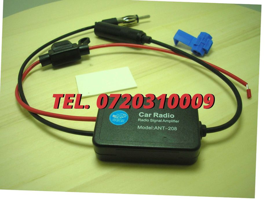Amplificator pentru Semnal Antena Radio FM 12V