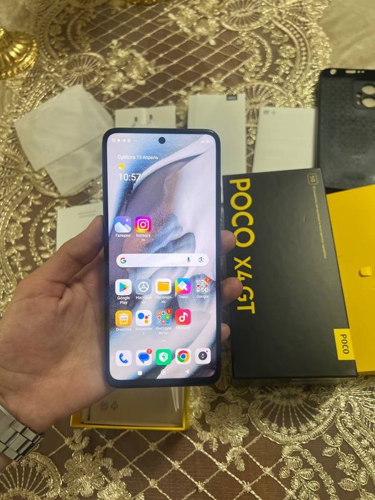 Poco x4 Gt 5G 8+5/256Gb ideal