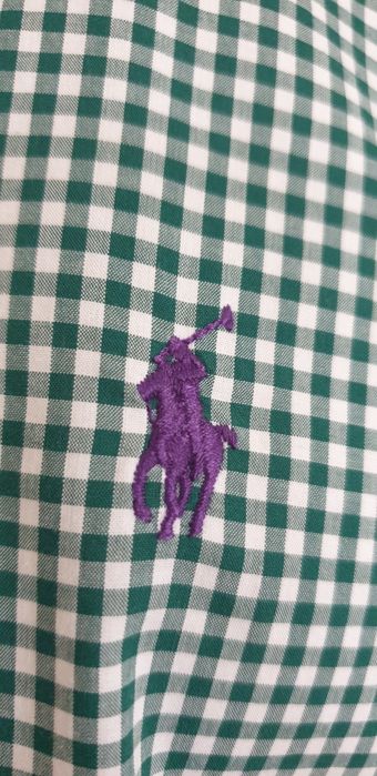 POLO Ralph Lauren Cotton Custom Fit Mens Sz S ОРИГИНАЛ НОВО Мъжка Риза