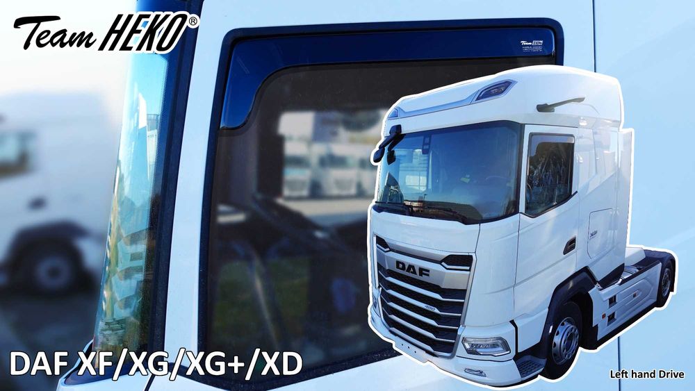 Ветробрани HEKO за  DAF  XF / XG / XG+   2021  → / XD 2024  →    ver.EU