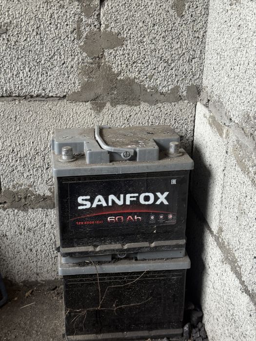 Аккумулятор SANFOX 60Ah, 12V 500A (EN)