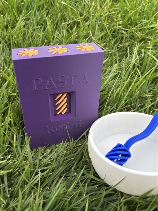 Printare 3D - Cutia cu paste – distracție și dezvoltarea motricității fine!