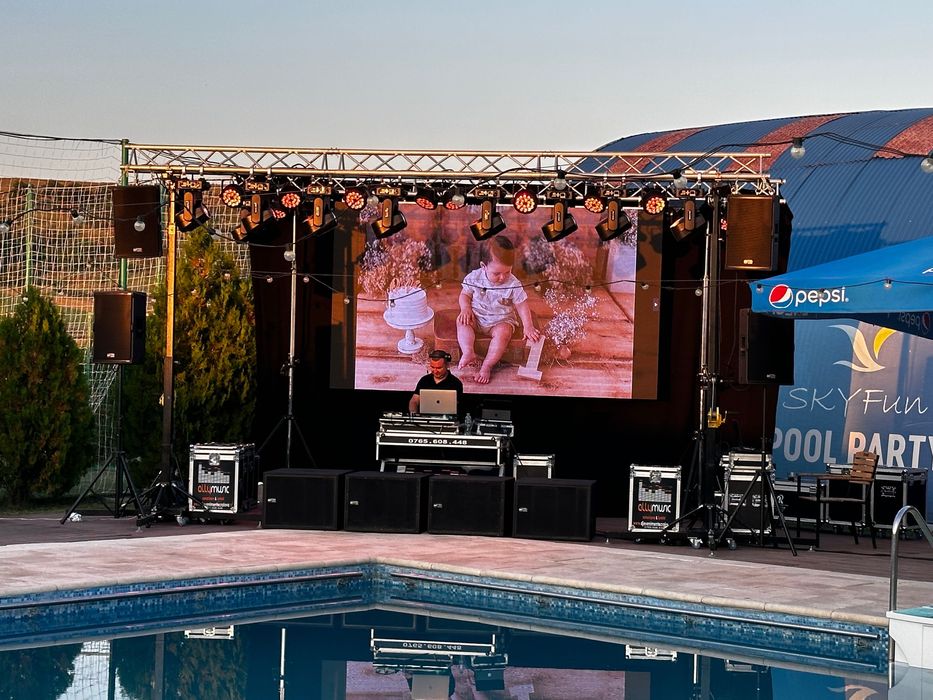 Rental,Scena,EcranLed,Schela de Lumini,Sonorizare,PistoaleCO2 Band-uri