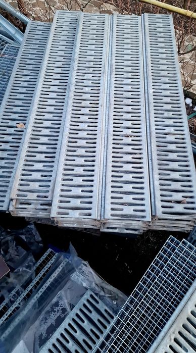 Rigole zincate/Grătare zincate/Jgheab zincat