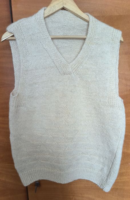 Vesta si pulover lână naturala NOI