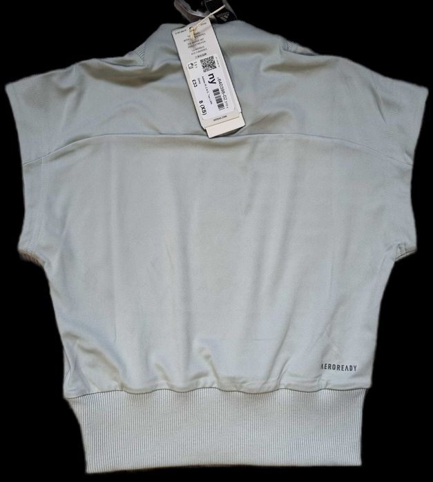 Дамска Тениска блуза Адидас Aeroready технология размер XS 
 цвят сив