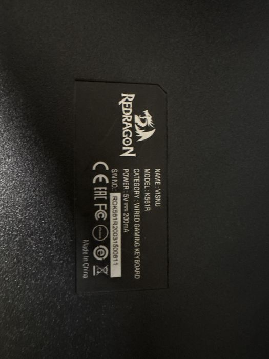 Клавиатура redragon k561R