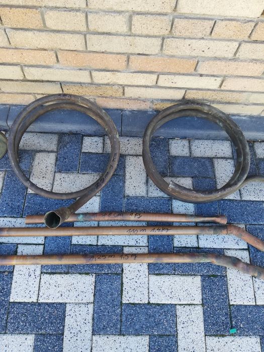 Hexagon alama 50 mm, bare cupru 15-9 mm, platbenzi