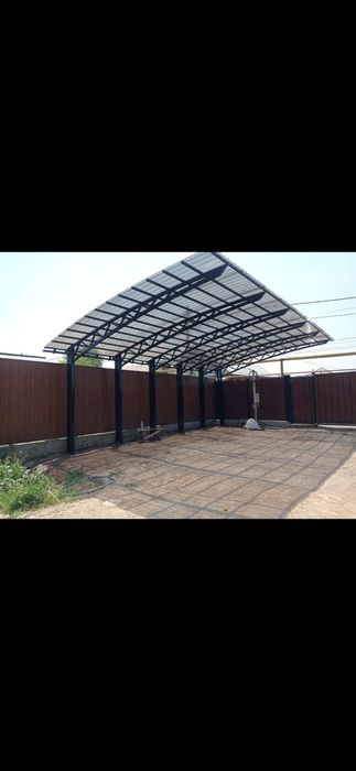 Навес. Навесы на заказ. Сергей.