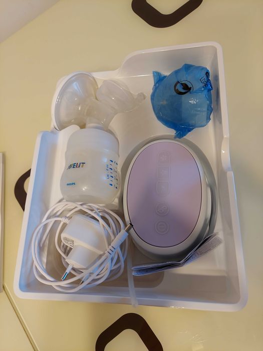 Pompa san electrica Philips Avent + Set de cupe&protectie
