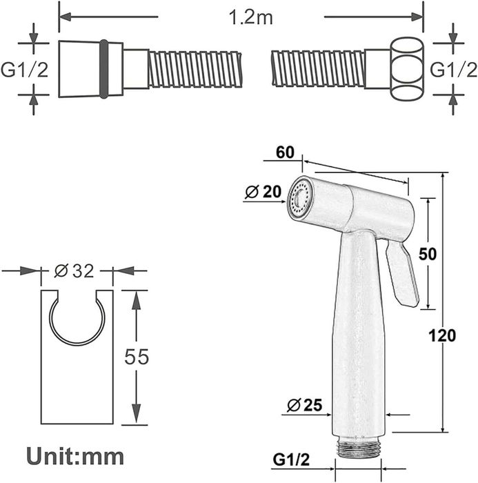 Хигиенен душ за баня