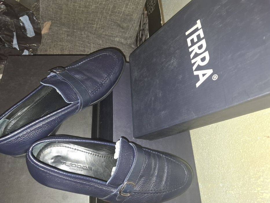 Черни мъжки обувки 42 номер