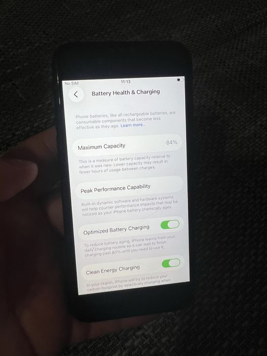 iPhone SE 2020 128 GB baterie 84% totul original