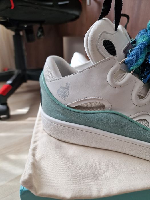 Lanvin Curbe white and blue