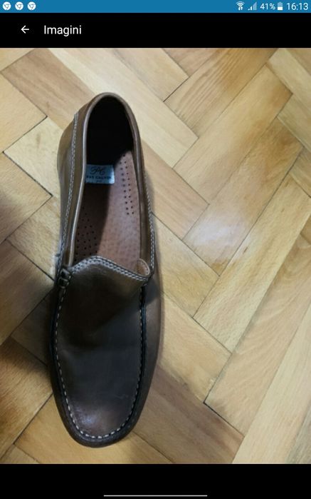 Mocasini Piele nr 43 PAT CALVIN