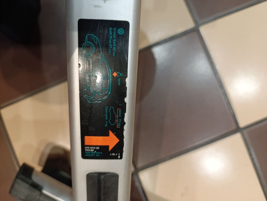 Багажник -греди Фолксваген Голф - крос и  плюс