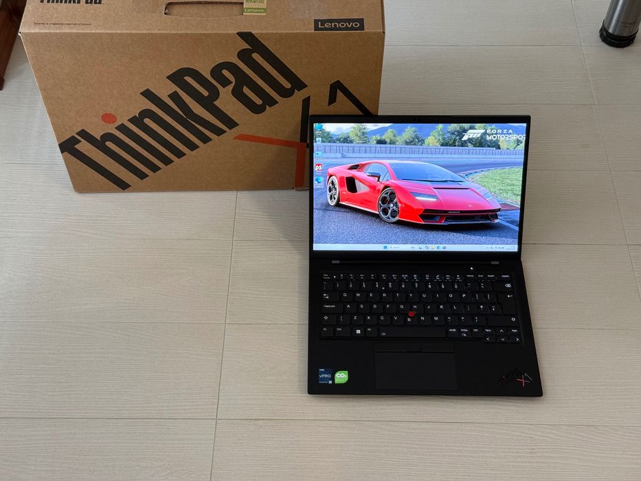 Чисто Нов Лаптоп 14’FHD+IPS Touch Lenovo Thinkpad X1 Carbon Gen11 Core  i5-1345u 16GB LPDDR5 6400Mhz 256GB SSD Nvme