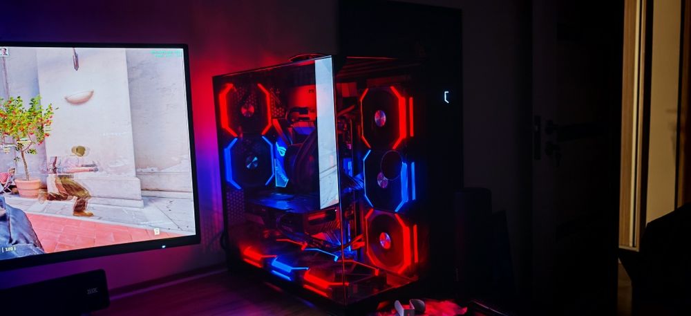 Carcasă PC Lian Li O11 Vision Compact – stare impecabilă