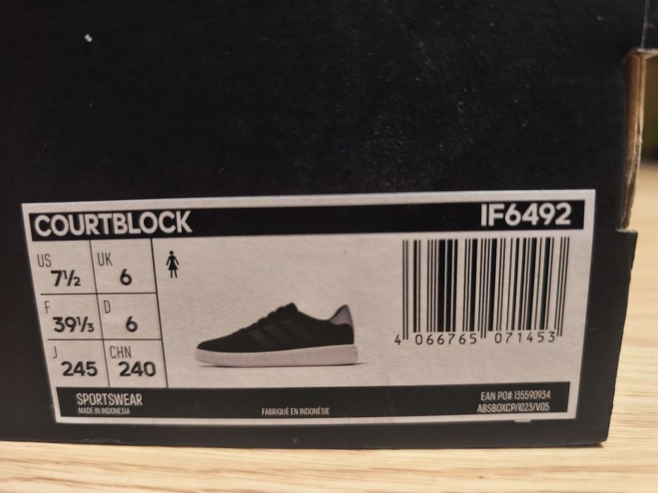 Adidas Courtblock 38 și 39