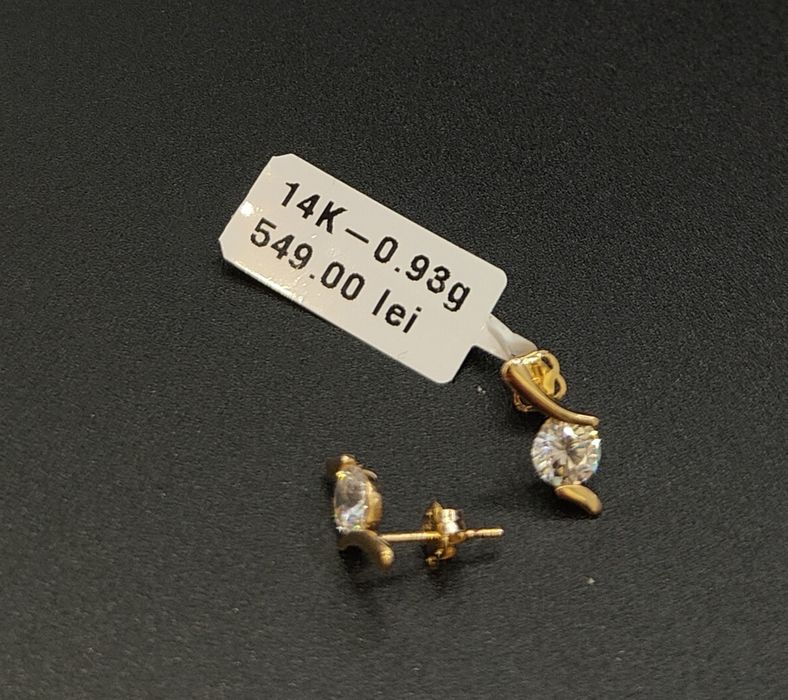Cercei aur 14k 0.93gr