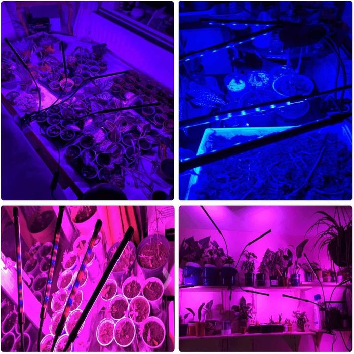 Lampa UV Full Spectrum pt Plante/Reptile,4 brate, REDUS de la 280RON