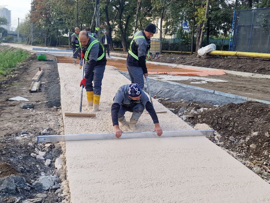 Turnare sapa din Beton cu Elicopter, Beton Elicopterizat cu cuart